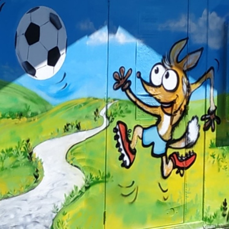 Fresque exterieur Groisy